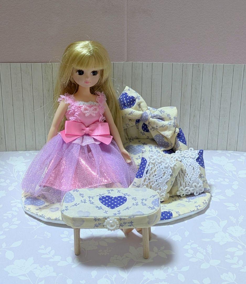 ⑨リカちゃん 春ソファーセット ミニチュア ドール - メルカリ