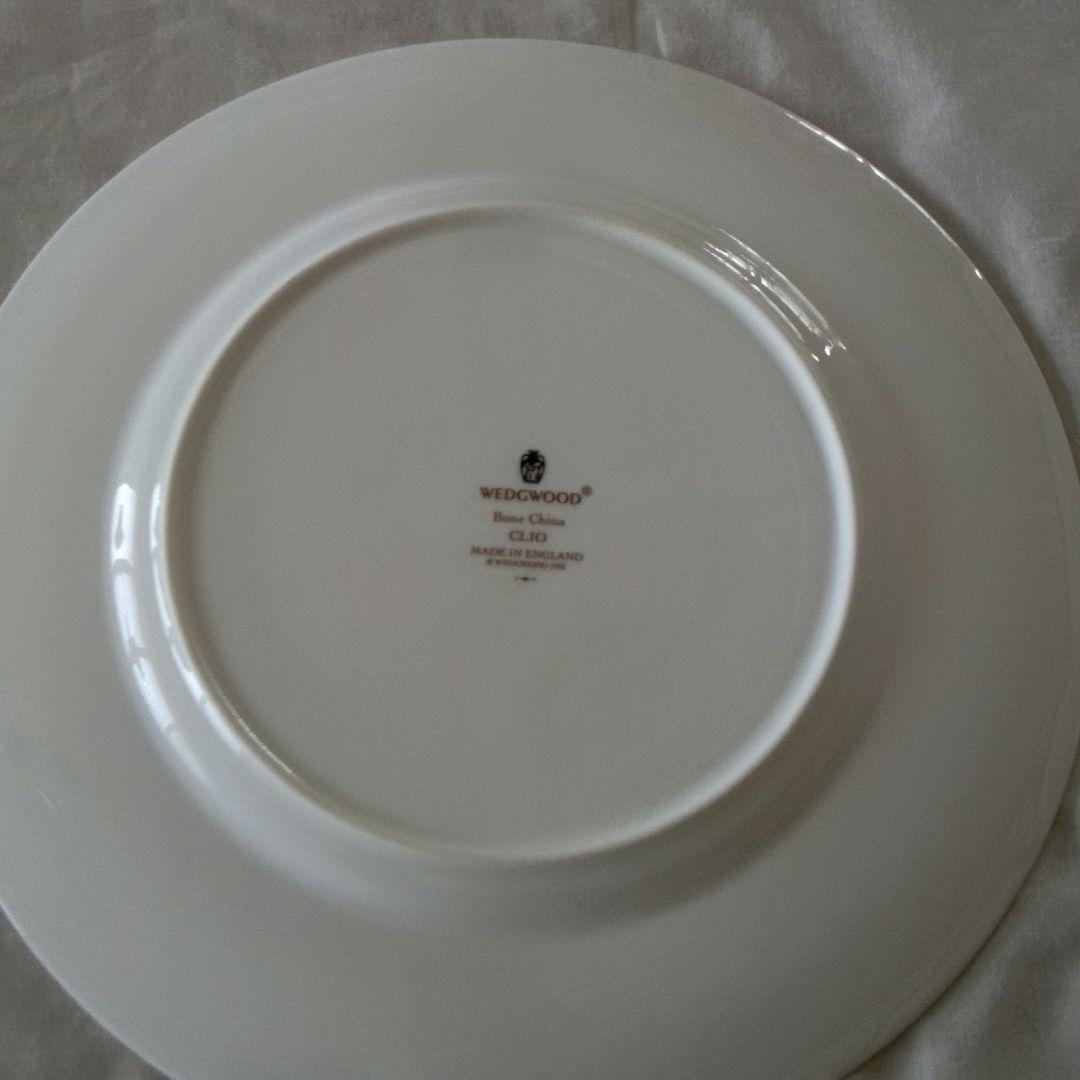 ウェッジウッド クリオ ディナー プレート6枚セット 27㎝黒壺マーク 未
