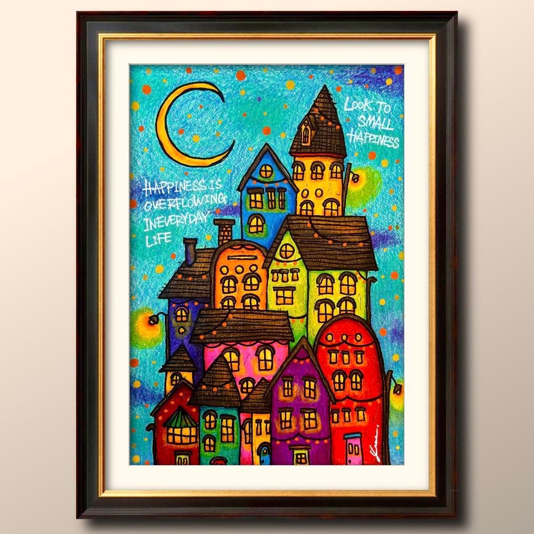 m**様 「 休憩がくれる贈りもの 」｜絵画 原画 抽象画 動物画 ドローイング 予感 | RICO ｜インテリア絵画 アートの専門通販 thisisgallery