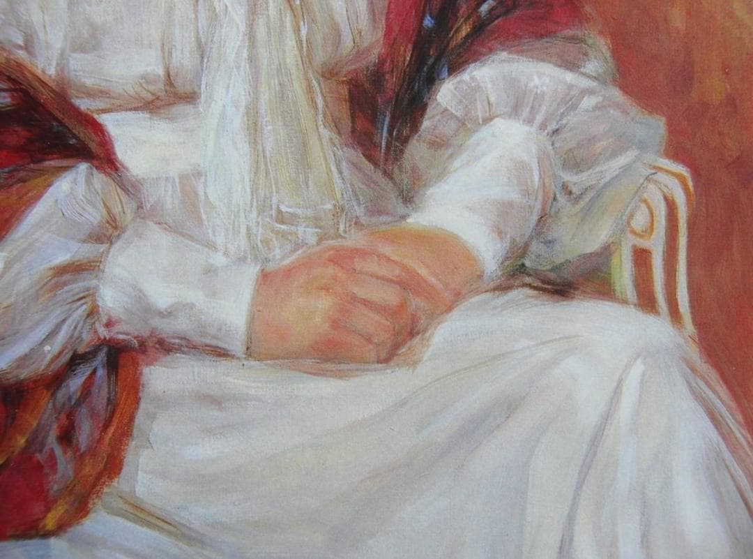 柳沢淑郎、「ひととき」、厳選、希少画集・額装画、人気作品、新品高級