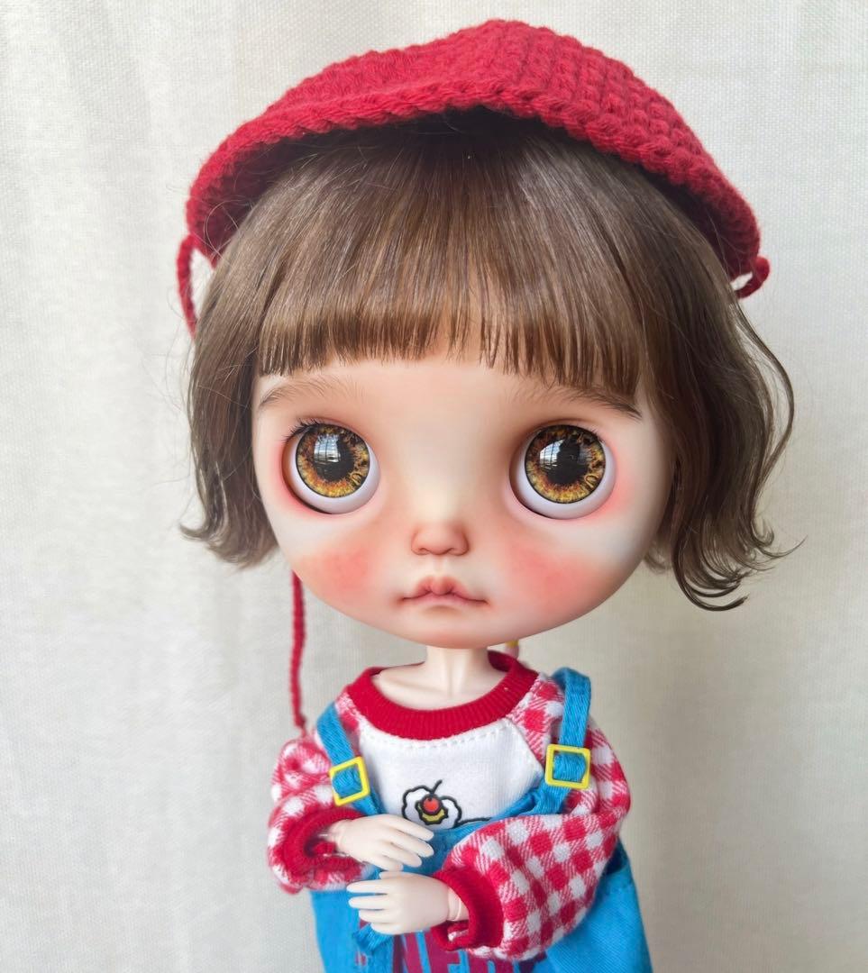 カスタムブライス 海外作家様 大きいお目目 かわいい 幼い 画伯ちゃん