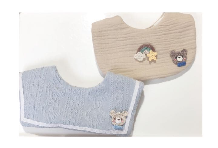 ハンドメイドスタイ　Yuto様 人気のスタイ（よだれかけ）手作りキット特集 | nunocoto