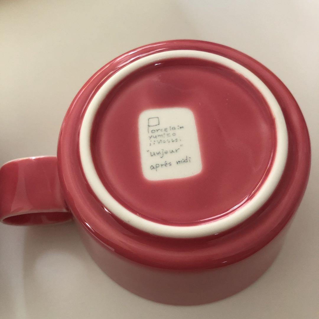 イイホシユミコ ベルガモットピンクyumiko Iihoshiカップ プレート