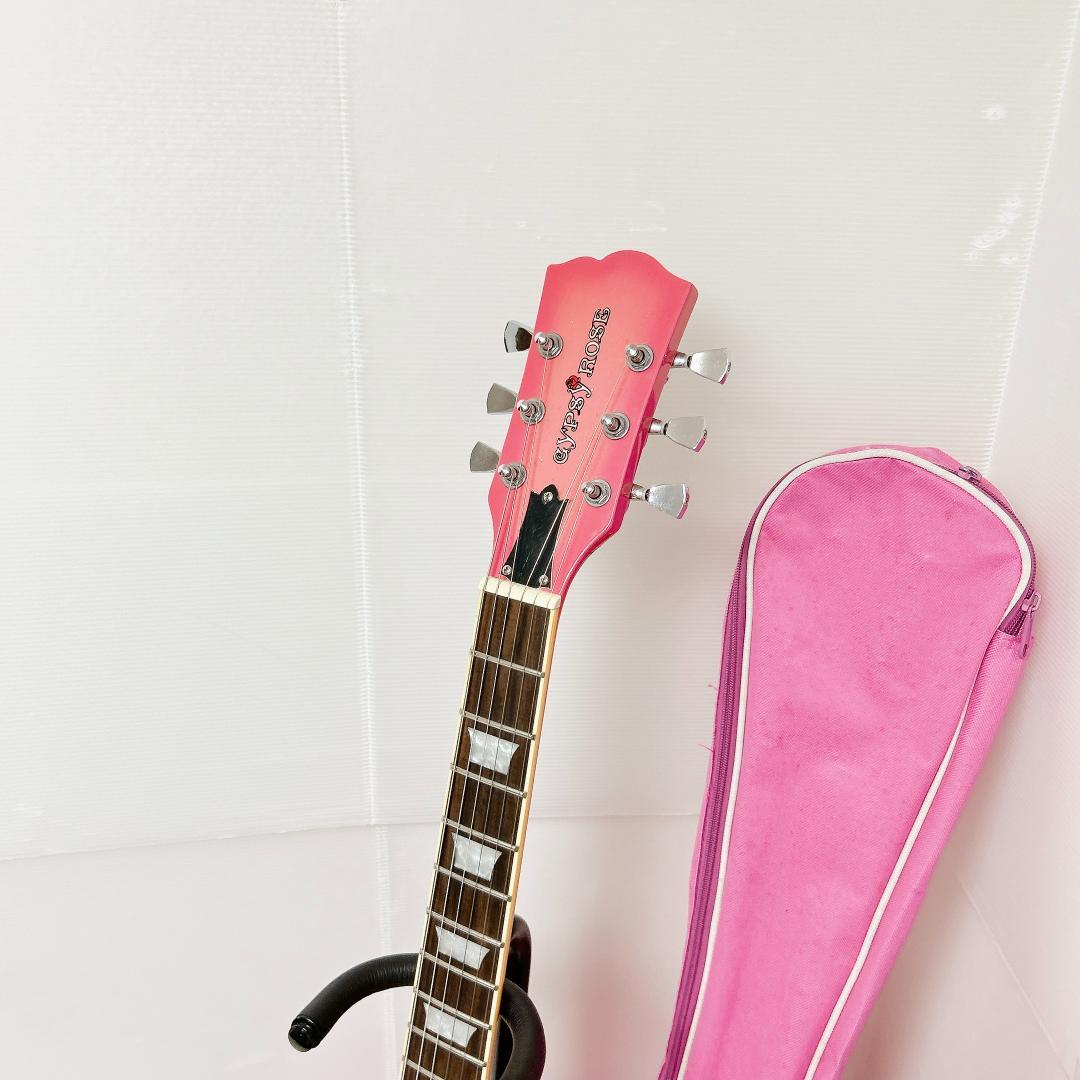 美品 Gyspy Rose ジプシーローズ レスポール LesPaul ピンク - メルカリ