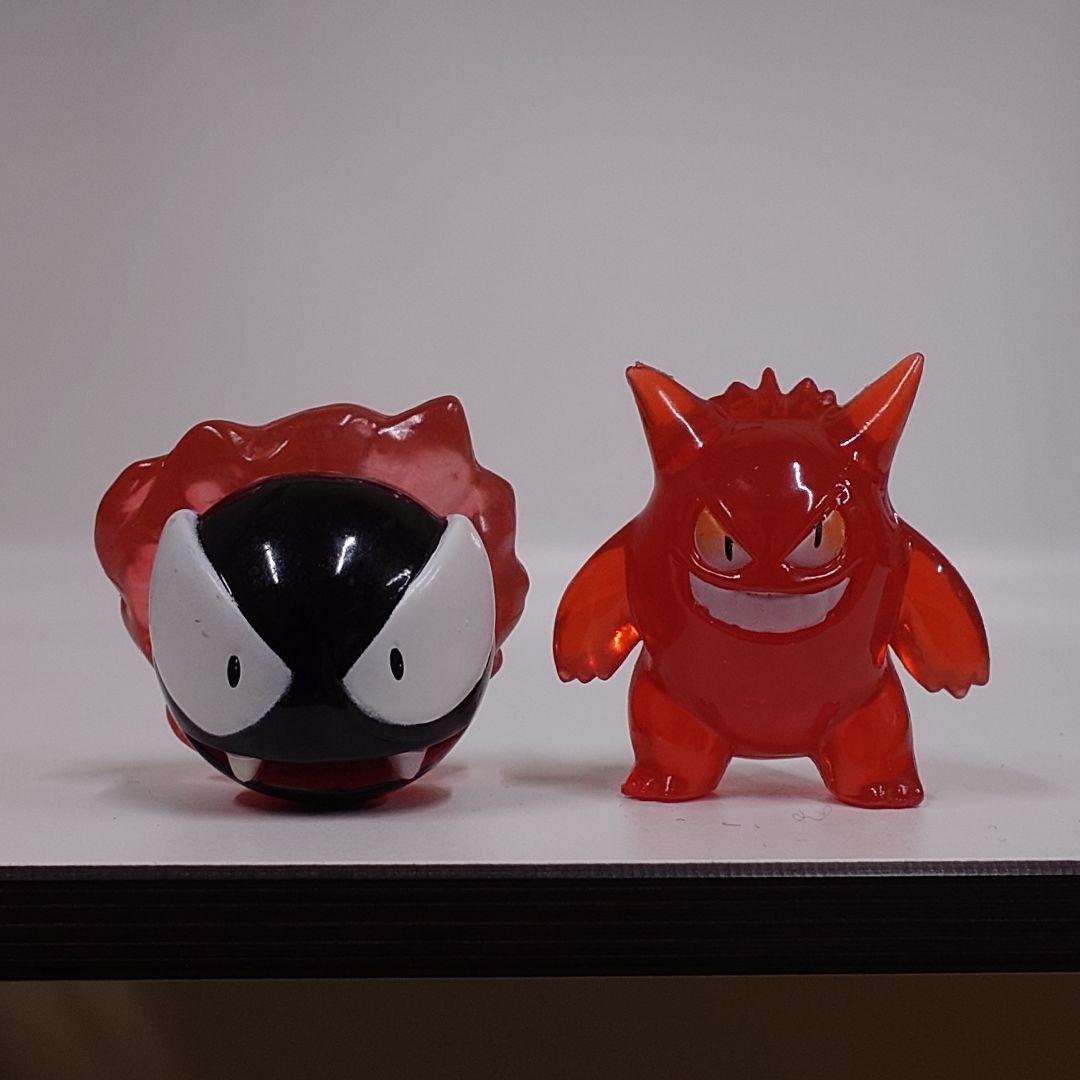 モンコレ 色違い クリア ゲンガー ゴース フィギュア 赤 TOMY - メルカリ