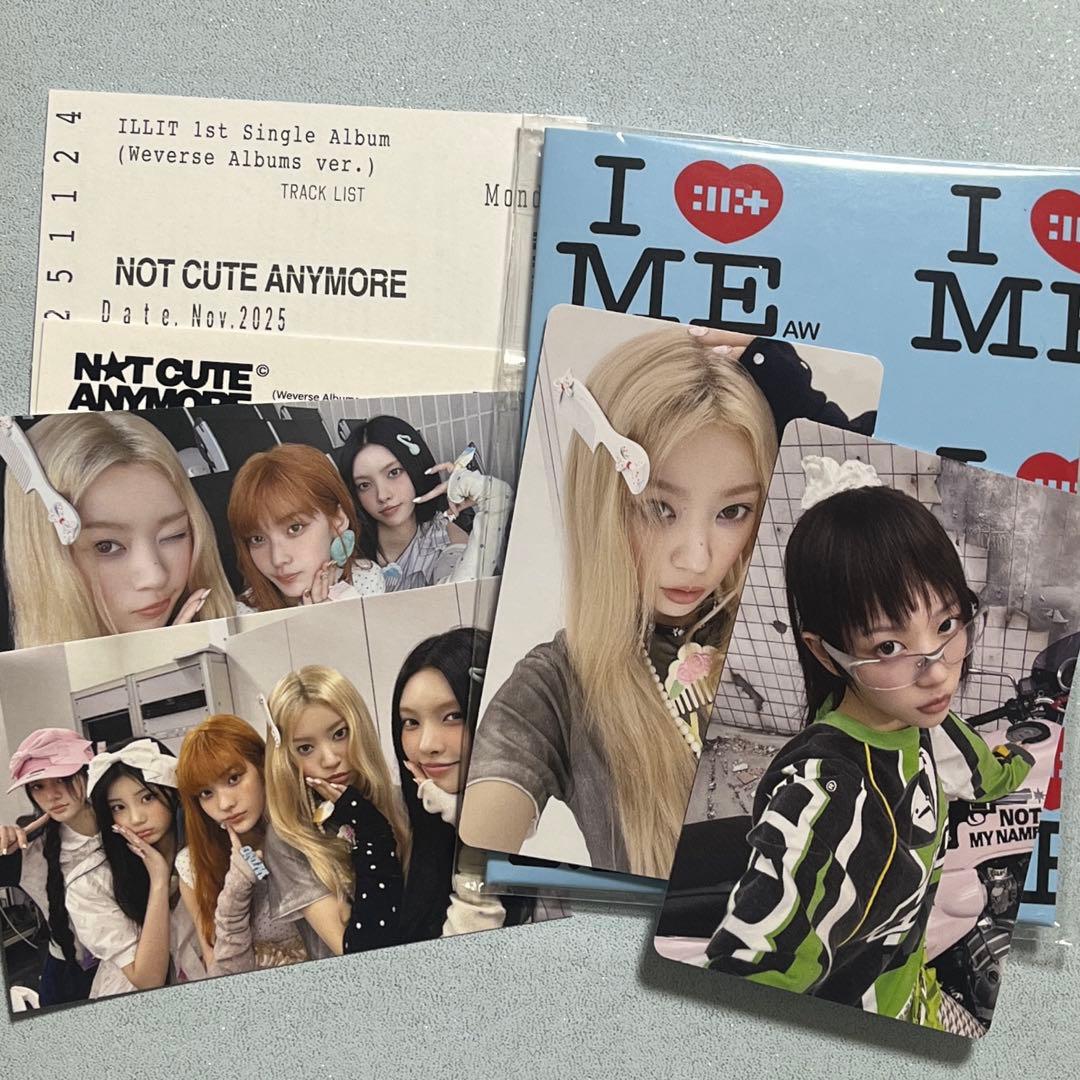 ILLIT not cute anymore モカ Weverse トレカ - メルカリ