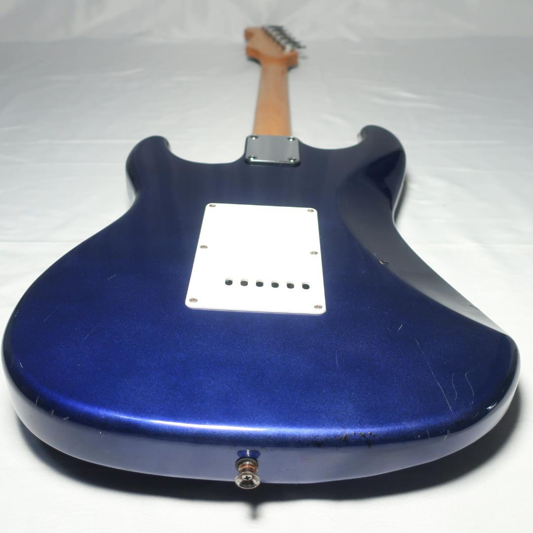 SELDER ストラトタイプ エレキギター マッチングヘッド ブルー - メルカリ