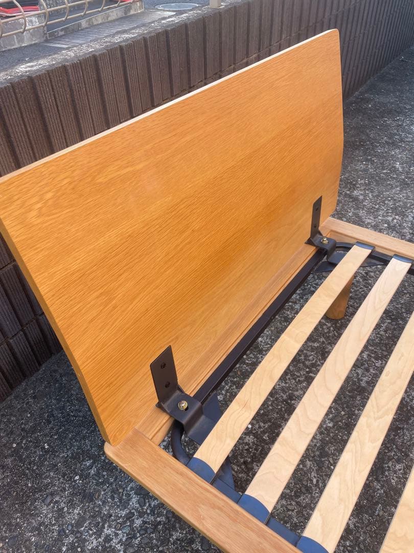 引取限定】無印良品 ベッド フレーム マットレス シングル 葛飾区