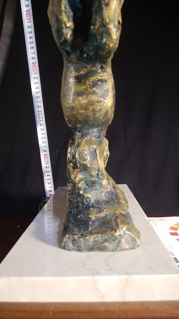 新春ブロンズ像西望「春風」ペガサス天馬 高34c重6kg/彫刻銅像/干支/正月