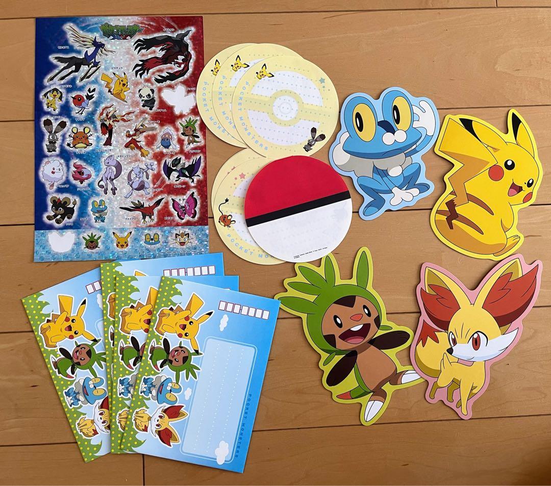 ポケモン ポストカード&キラキラシールセット 郵便局限定 - メルカリ