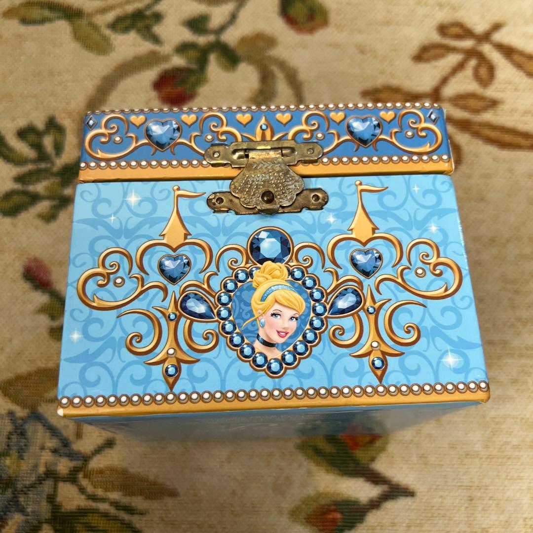 ディズニープリンセスシンデレラ オルゴール付きジュエリーBOX USA