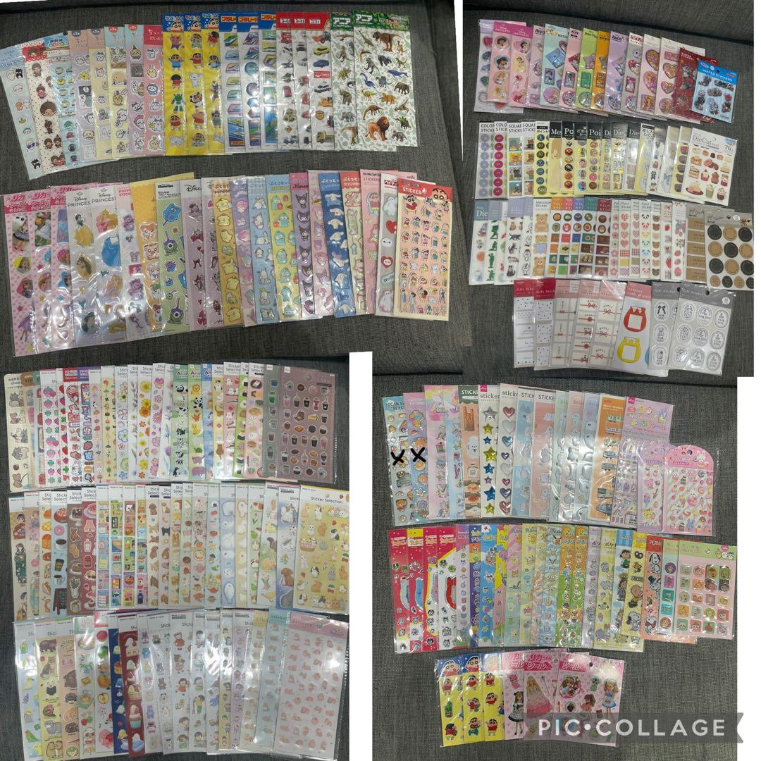 2/14更新 シール集め引退品 100均他まとめ売り 商品追加価格改定①