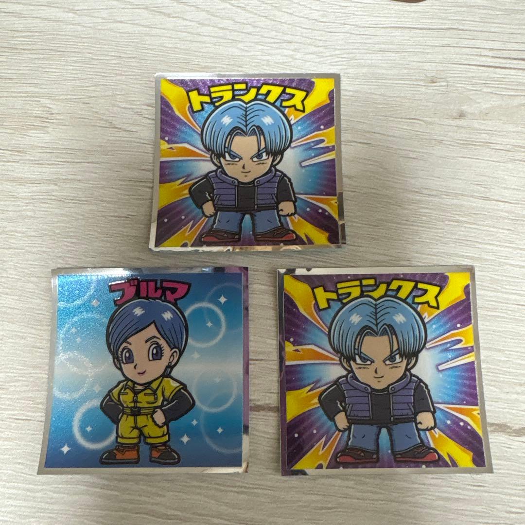 ドラゴンボールマン超SH コレクターシール トランクス ブルマ - メルカリ