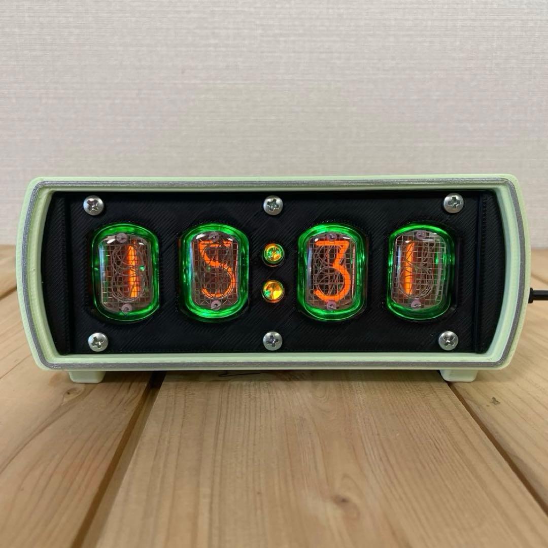 ニキシー管時計 NIXIE CLOCK 4桁 IN-12使用 グリーン Amazon.co.jp: ニキシー管時計 旧ソ連 IN12 グロー管時計 複数制御時計