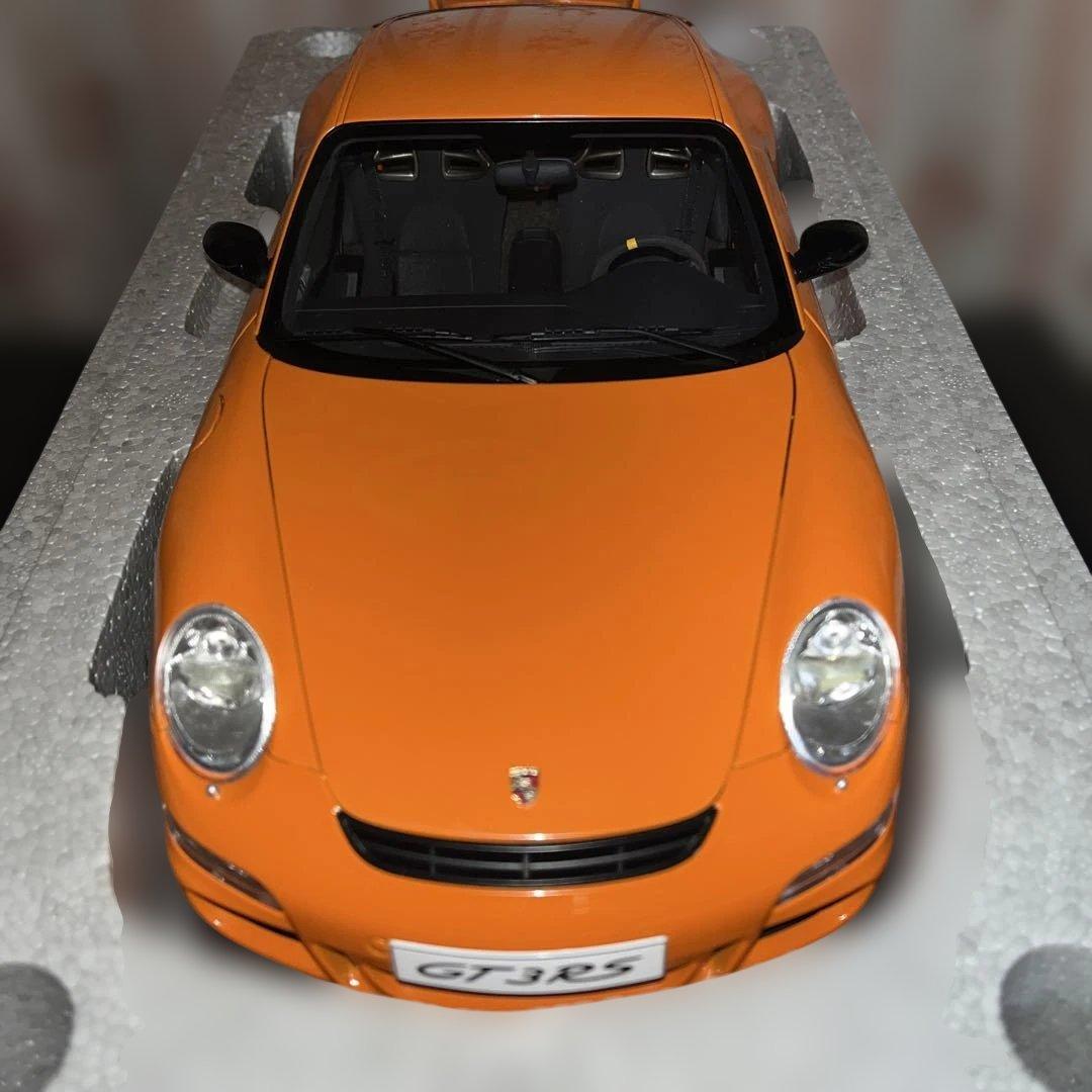 絶版】1/12 オートアート，ポルシェ911 GT3 RS オレンジ - メルカリ