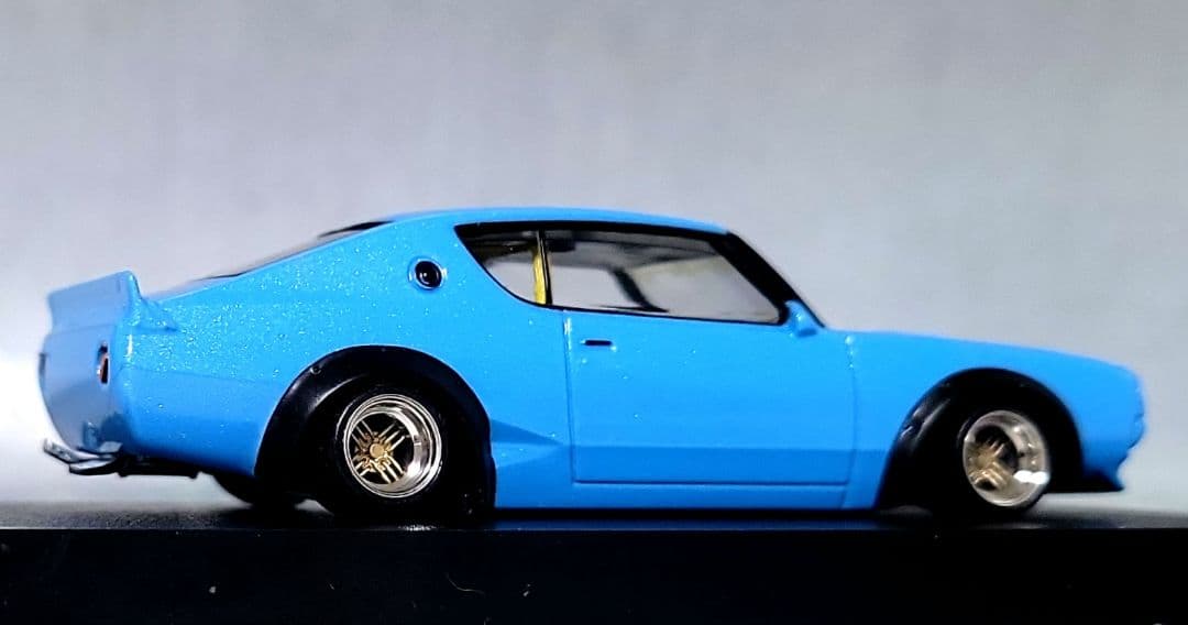 1/64 スカイライン改 ケンメリ2Dr シャドー ホイール アルミ製 深リム