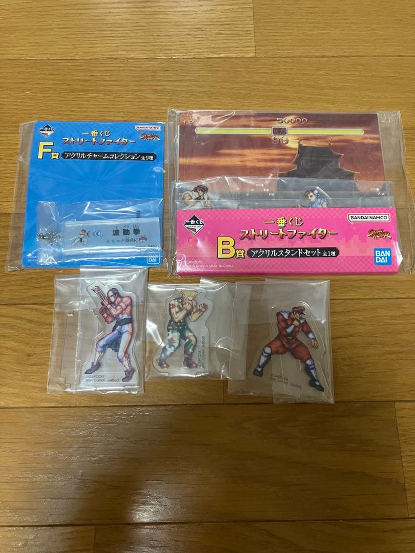 一番くじ ストリートファイター B賞 F賞 G賞 5点セット - メルカリ