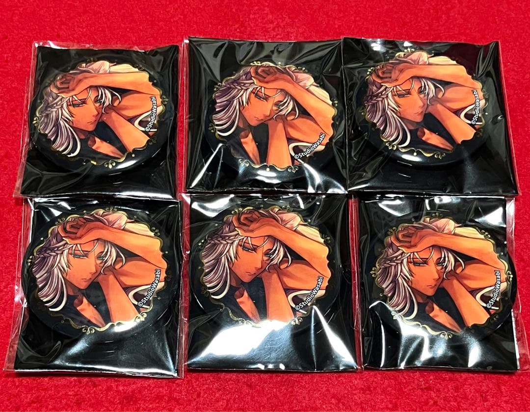 悪魔執事と黒い猫 あくねこ 4th ミヤジ 箔押し缶バッジ 6個 - メルカリ