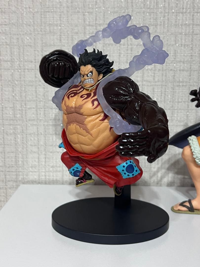 ワンピース king of artist ルフィセット - メルカリ