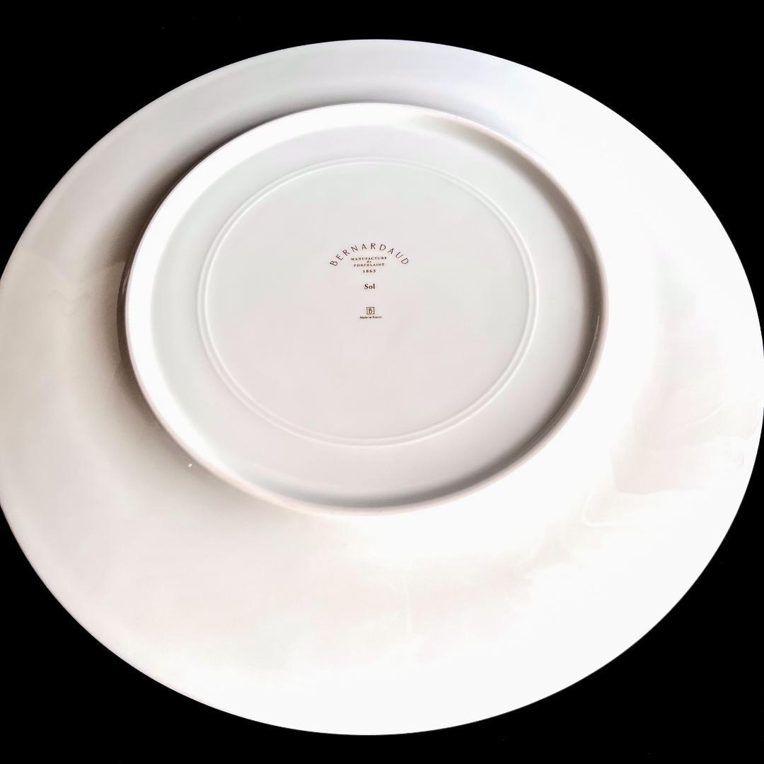 ☆新品未使用 超美品☆フランスBernardo ゴールド 大皿 サービス
