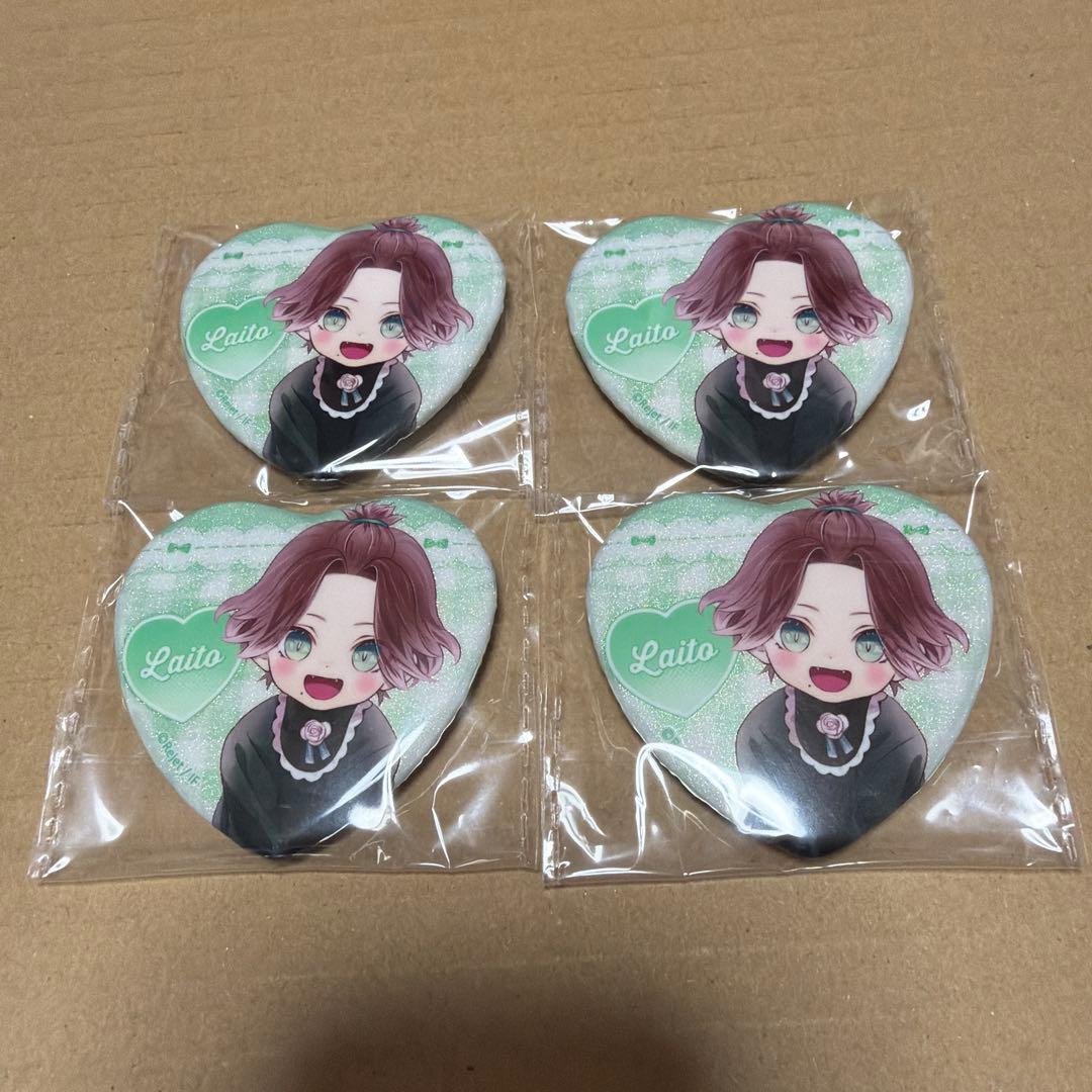 ディアラバ 缶バッジ ハート baby 逆巻ライト - メルカリ