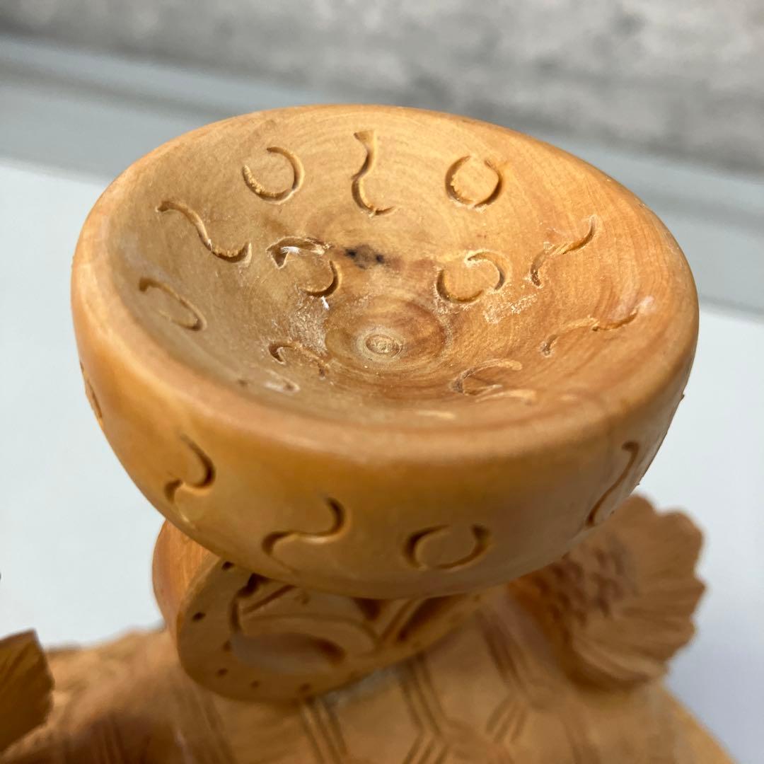 中国美術品 白檀 透かし彫 多層球 天球 鬼工球 木彫り 彫刻 龍紋彫