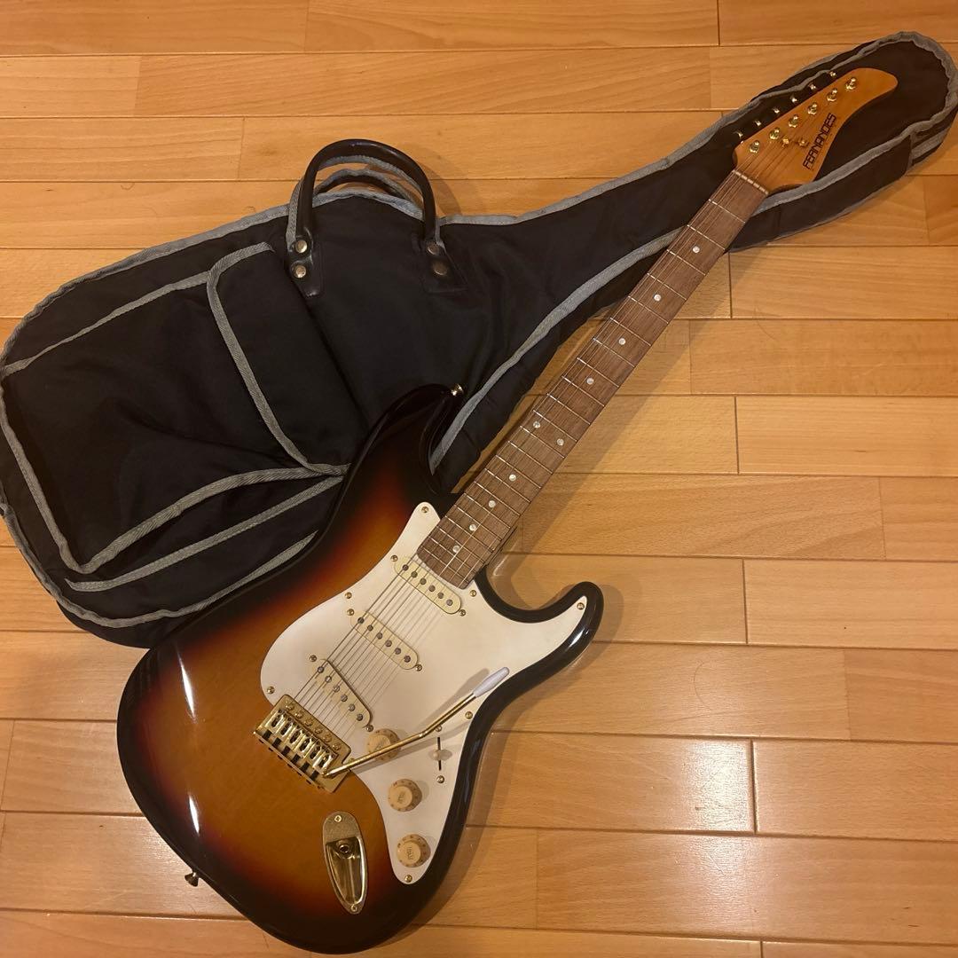 FERNANDES LE-1Z ストラトタイプ ゴールドパーツ仕様 サンバースト FERNANDES LE-1Z ストラトタイプ ゴールドパーツ仕様 サンバースト