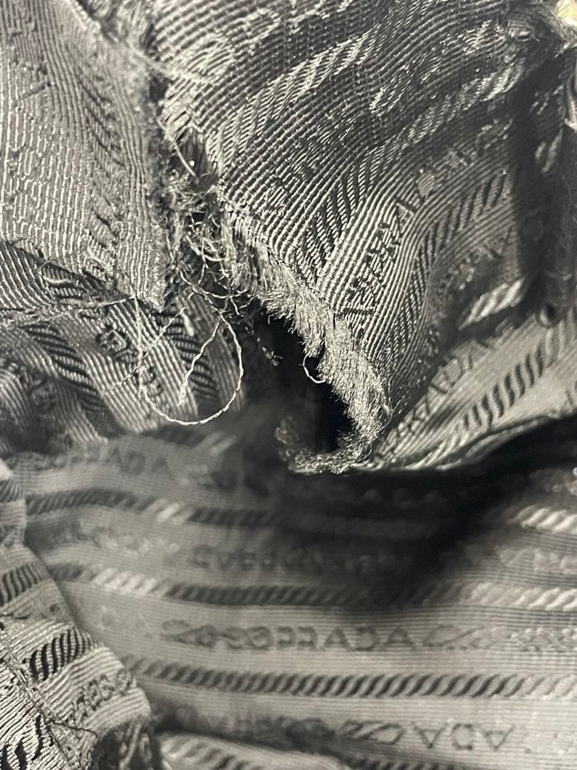 E】PRADA ミニボストン BR2246 ブラックレザー - メルカリ