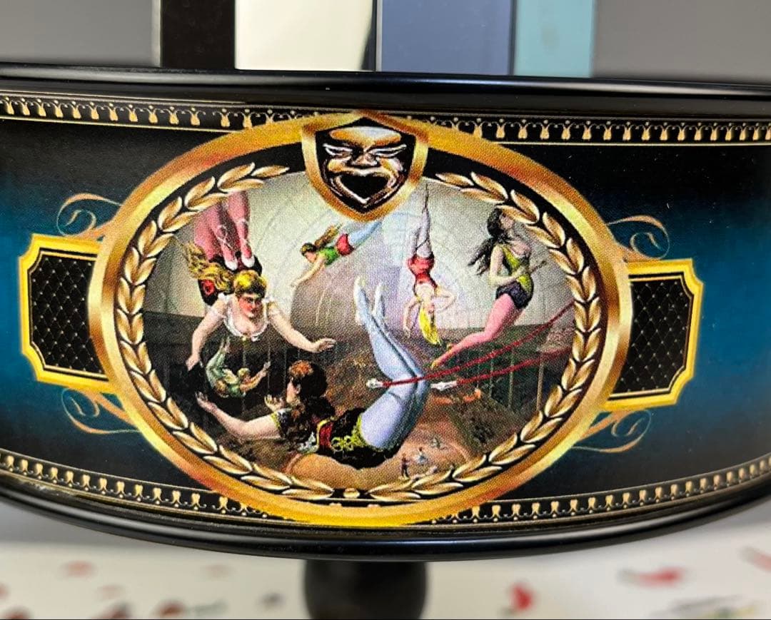 プラキシノスコープ】回転覗き絵 オルゴール付き レトロアンティーク