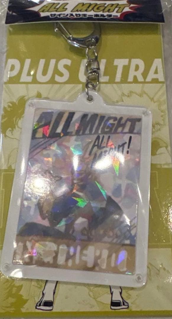 ヒロアカ 僕のヒーローアカデミア フェア オールマイトのサイン入り