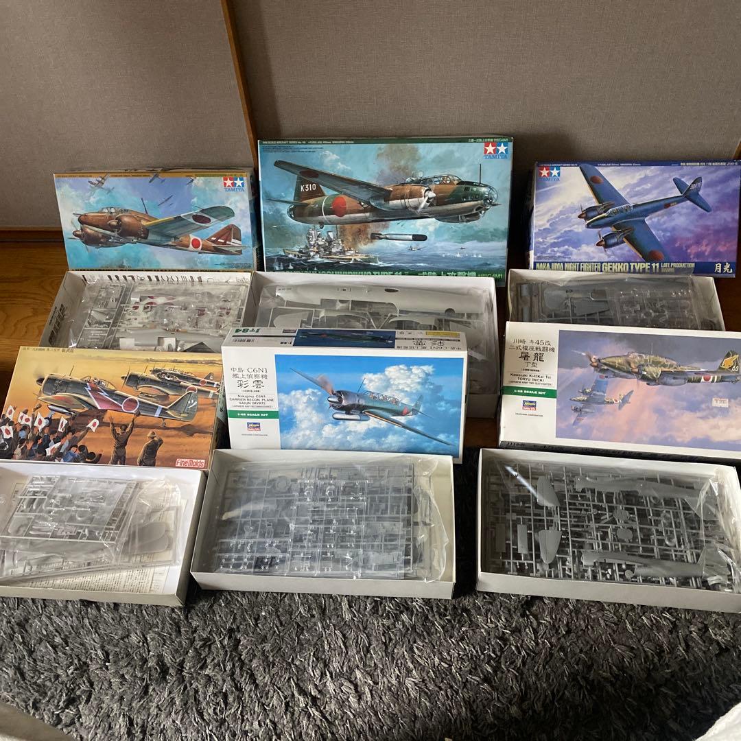 今週だけ値下げタミヤ ハセガワ大日本帝国機九機セット 1/48 - メルカリ