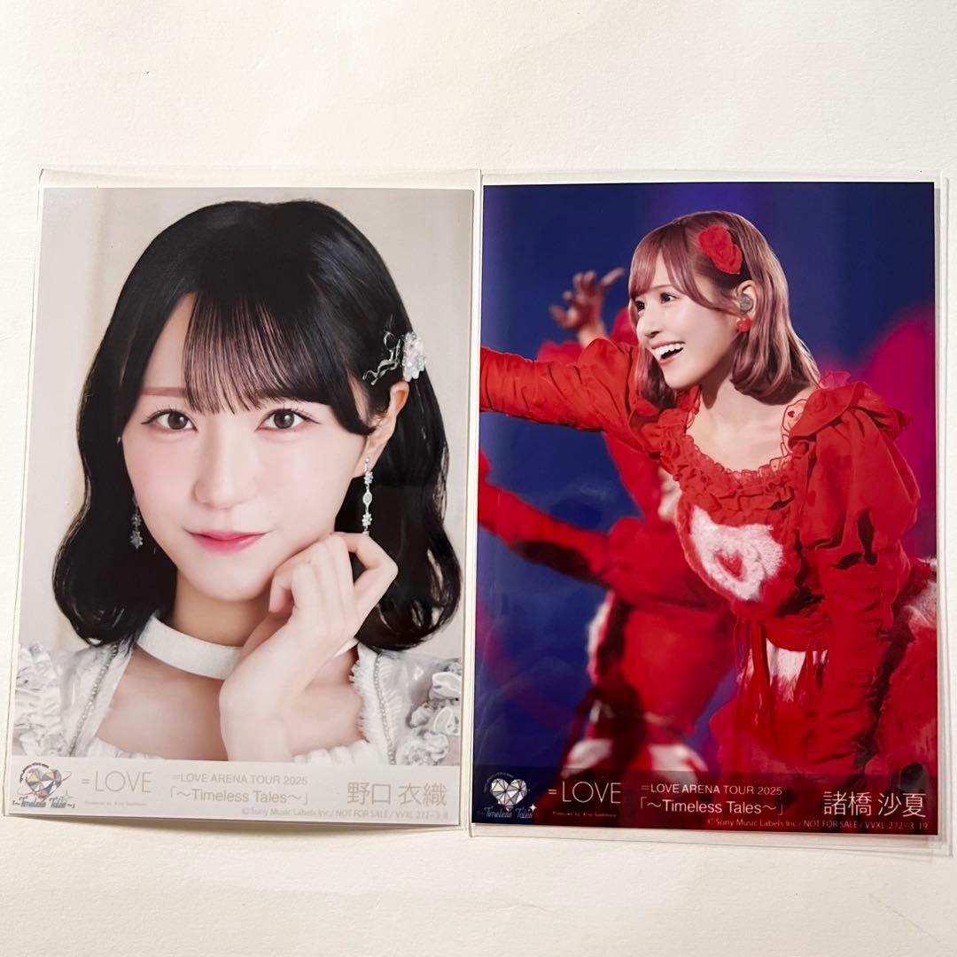 イコラブ アリーナツアー2025 円盤 封入 生写真 野口衣織 諸橋沙夏