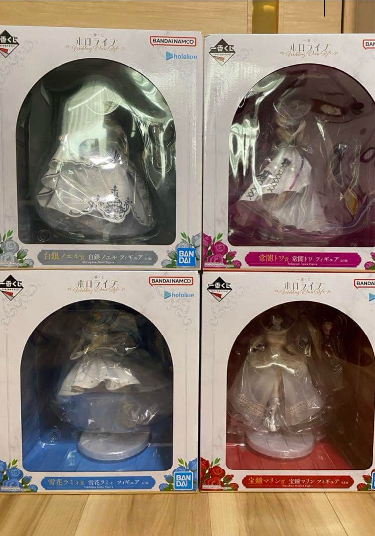 一番くじ　ホロライブ　Wedding Dress Style コンプリート　4点 発売中】一番くじ ホロライブ ～Wedding Dress Style～ | ホロライブ