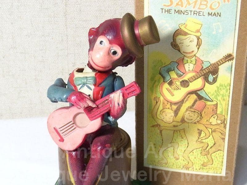 《歴史的意味有り！》猿のギター弾き オキュパイド ジャパン（アルプス）《複製箱》