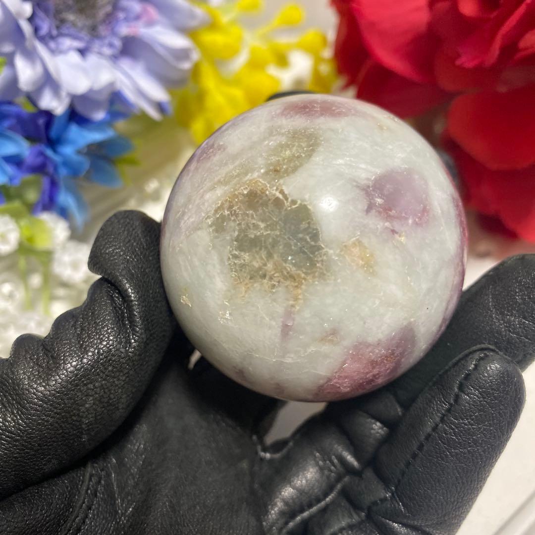 ピンクトルマリン スフィア 50.8mm