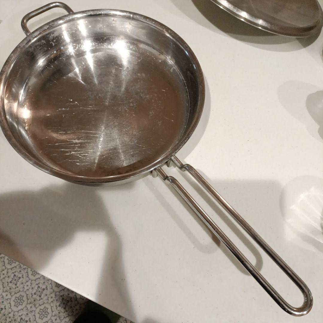 ジオプロダクト ステンレス フライパン 蓋付き - メルカリ