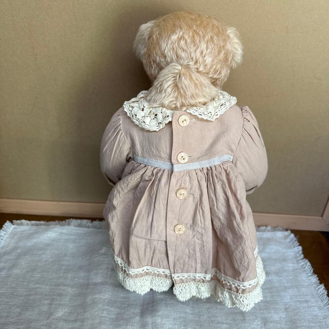 梶原晴美　テディベア　34センチ　美品