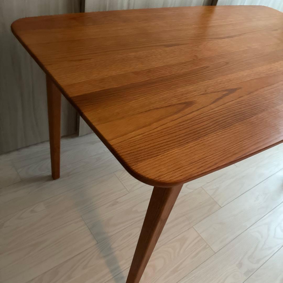 美品】unico tove ダイニングテーブル1400 - メルカリ