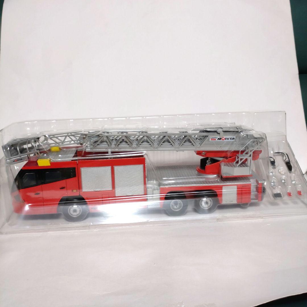消防車❗モリタ□先端屈折式はしご付きスーパージャイロラダー□新品未