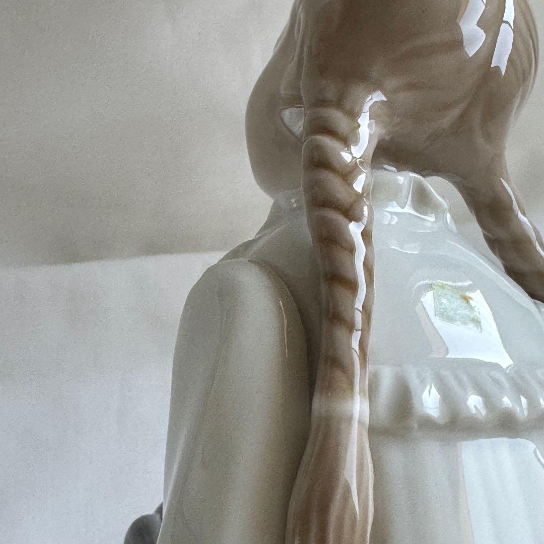 ヴィンテージ LLADRO/リヤドロ NAO/ナオ 『 子犬を抱いた女の子