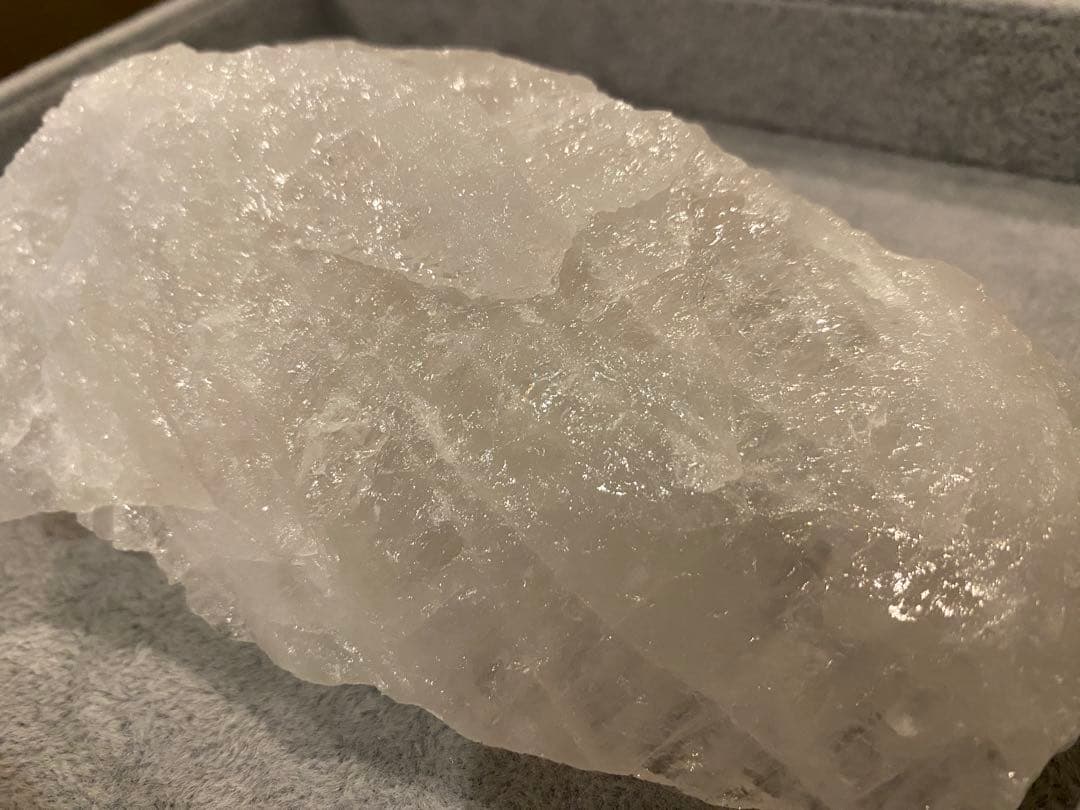 アゼツライト原石 希少サイズ H&E社 証明書付 今後入手不可　14.5cm