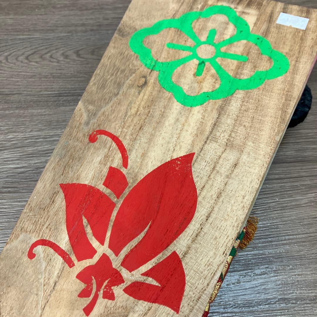 E-5 昭和レトロ 正月飾り 押絵羽子板 伝統工芸品 扇 縁起物 お正月