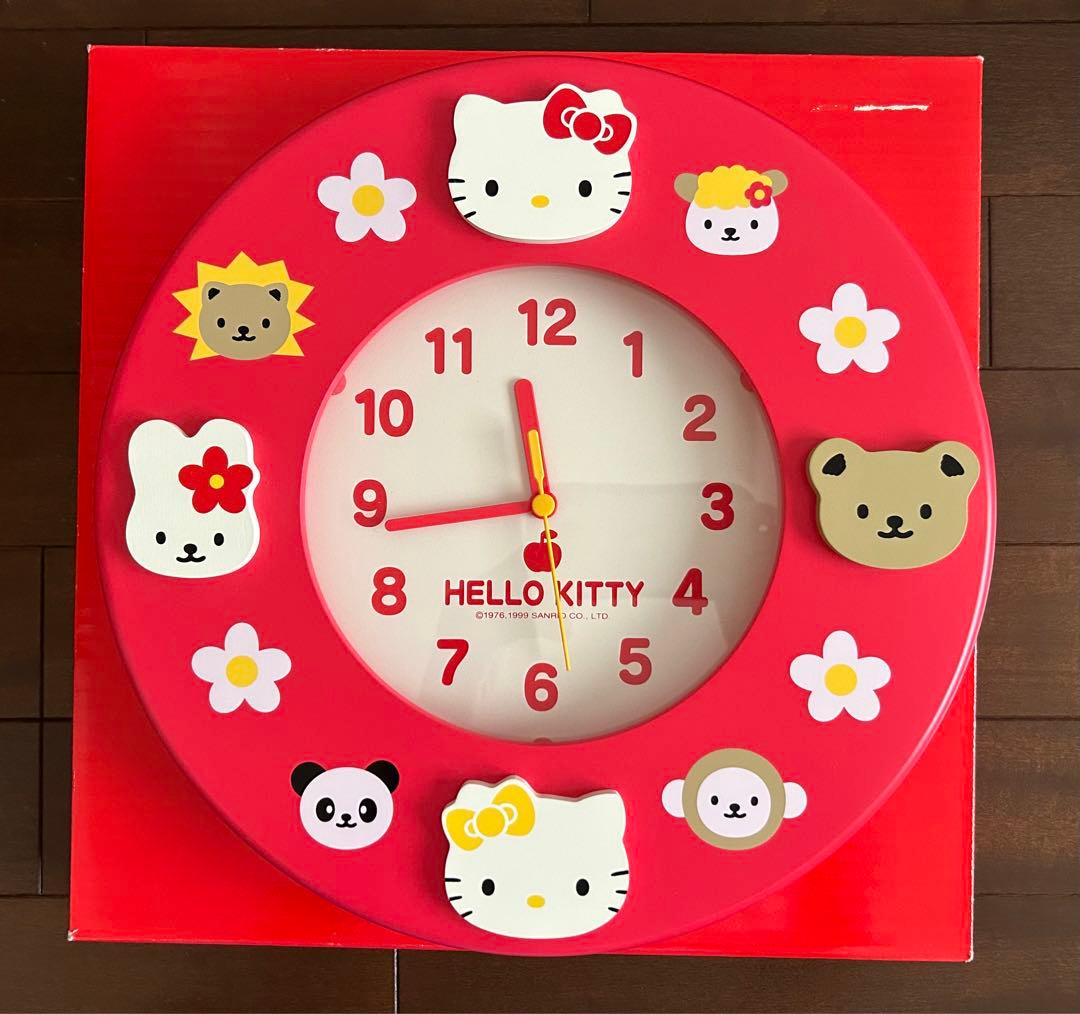 Sanrio ハローキティ キティちゃん 掛け時計 非売品 - メルカリ