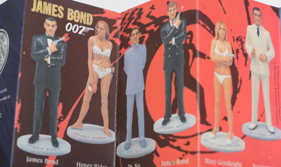 超貴重CORGI社 メタルフィギャー007 ジェムス・ボンド（R・ムーアー）