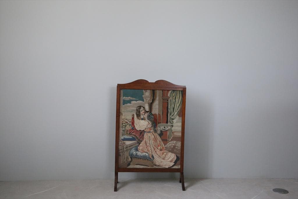 中嶌虎威、【秋草花図】、希少な額装用画集より、新品額装付、状態良好