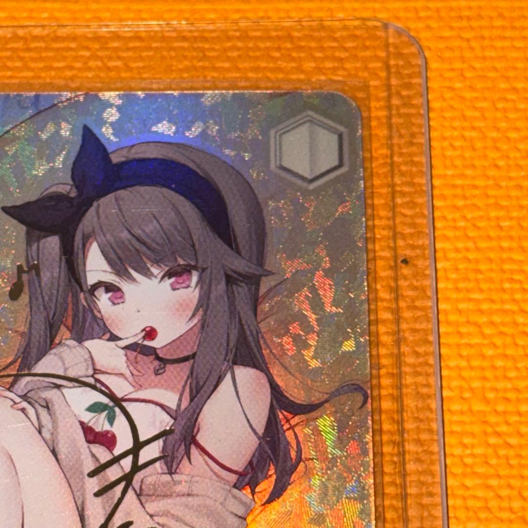 パーミヤチ・メルクーリヤ サイン入り トレーディングカード アズールレーン