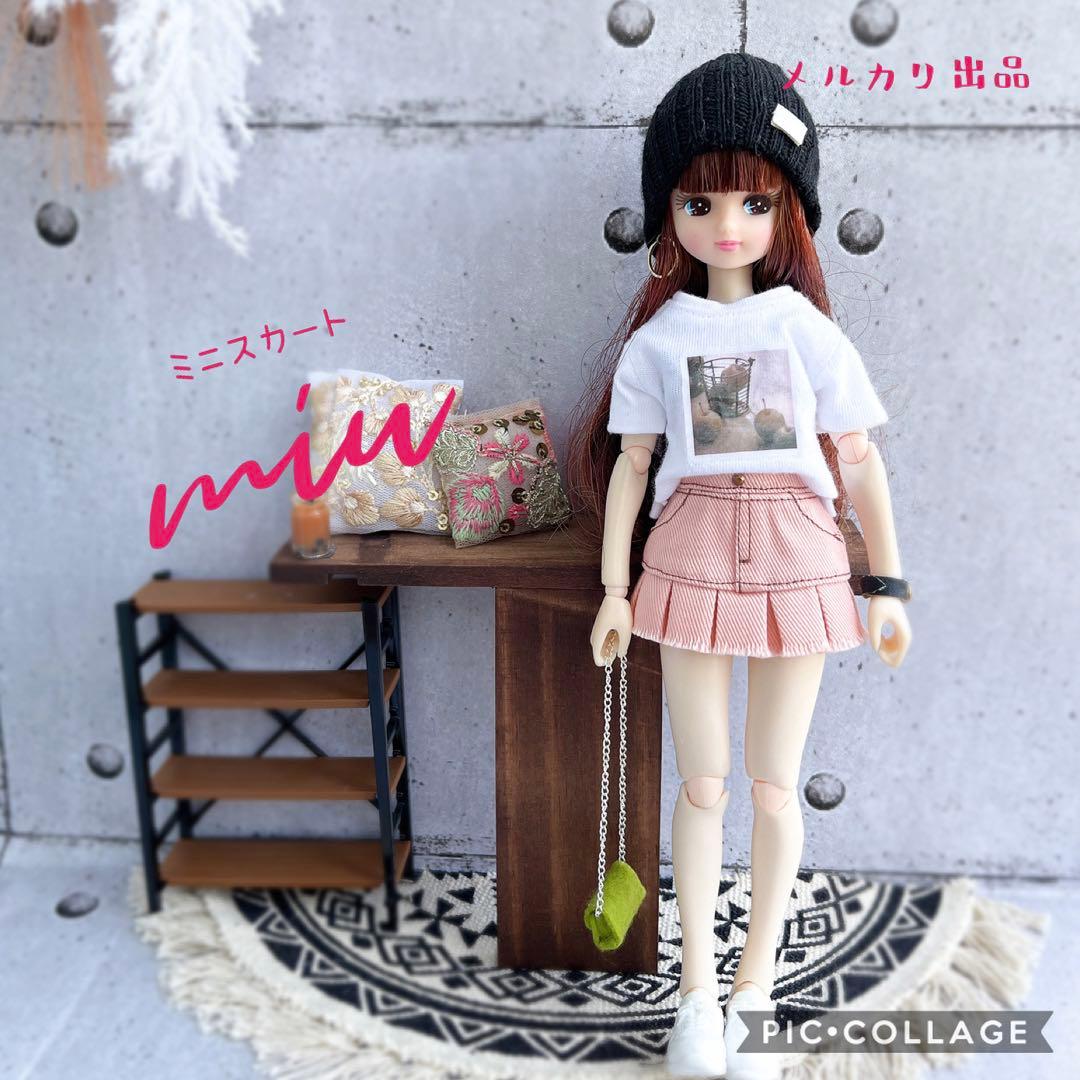 1016 リカちゃん ミニスカート ハンドメイド服 - メルカリ