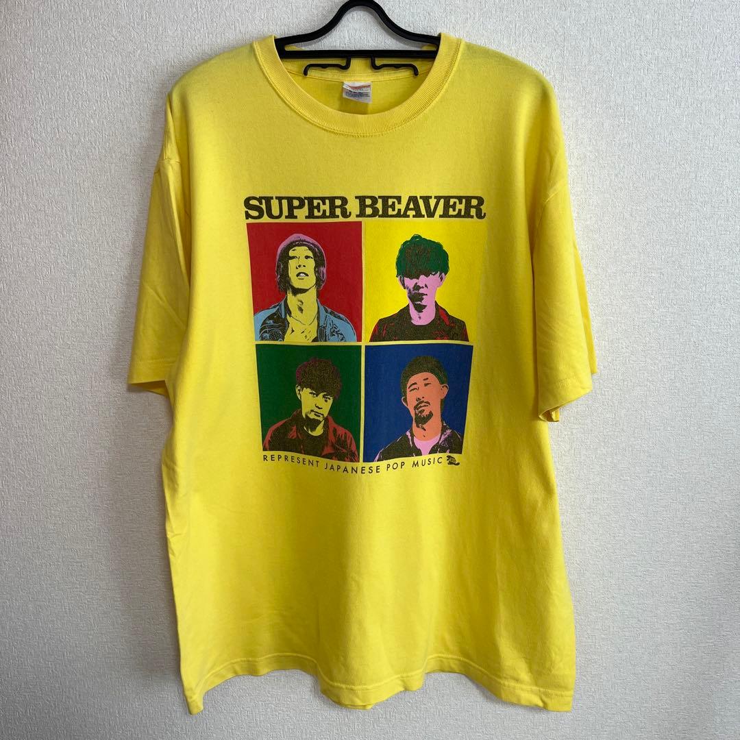 SUPER BEAVER ポップアップTシャツ XLsize - メルカリ