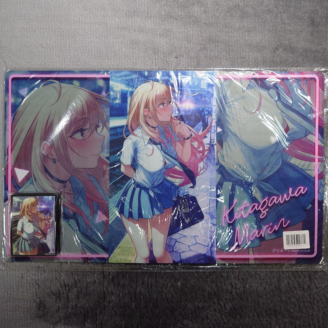 α2 着せ恋 駅のホーム&学生服 喜多川海夢 スリーブ&プレイマット Amazon | タイトーその着せ替え人形は恋をするCorefulフィギュア喜多川