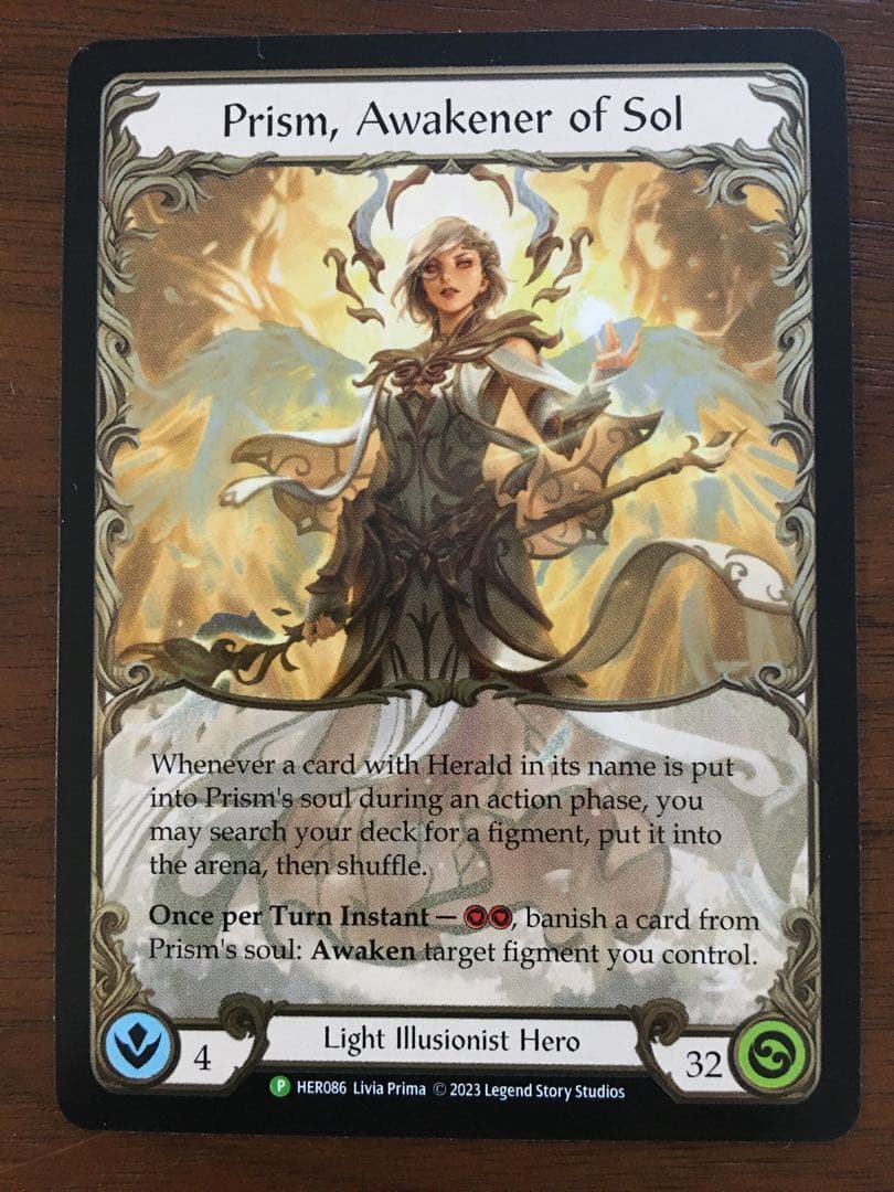 Prism, Awakener of Sol (Cold Foil) - メルカリ